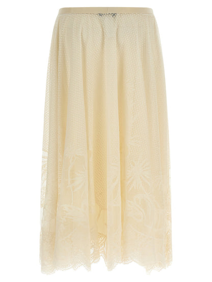 Fabiana Filippi Lace Skirt