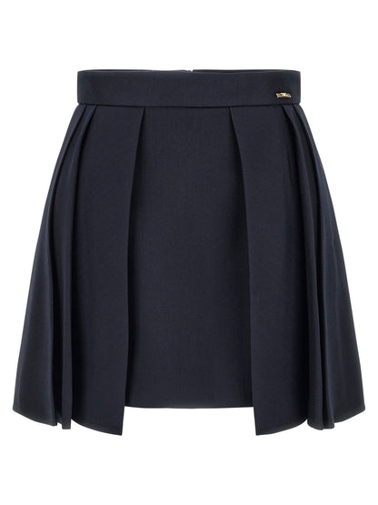 Elisabetta Franchi Fresh Wool Skirt