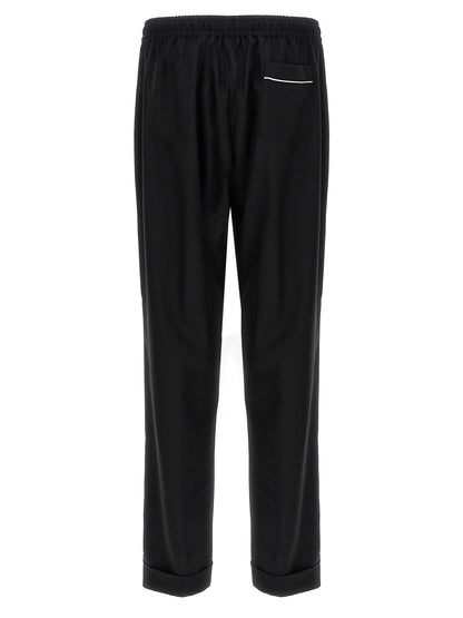 Dolce & Gabbana Contrast Piping Pants