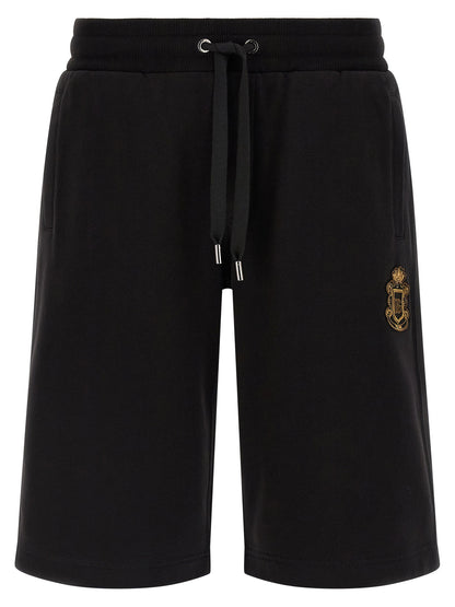 Dolce & Gabbana Coat Of Arms Bermuda Shorts