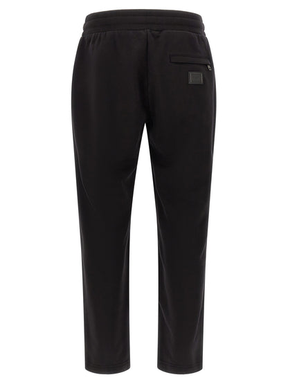 Dolce & Gabbana Logo Plaque Joggers