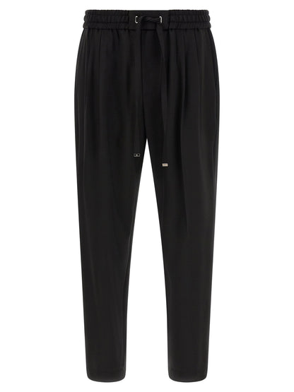 Dolce & Gabbana Wool Gabardine Joggers