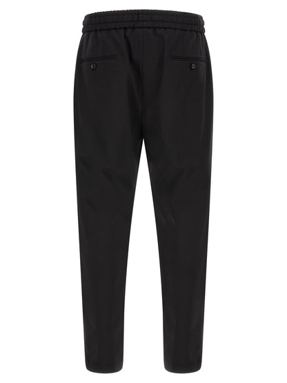Dolce & Gabbana Wool Gabardine Joggers