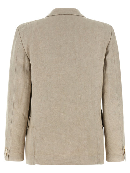Comme Des Garcons Double Layer Lapel Blazer