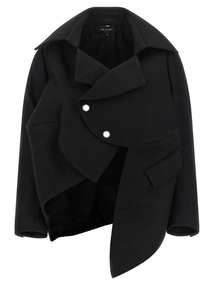 Comme Des Garcons Micro Ribbed Blazer