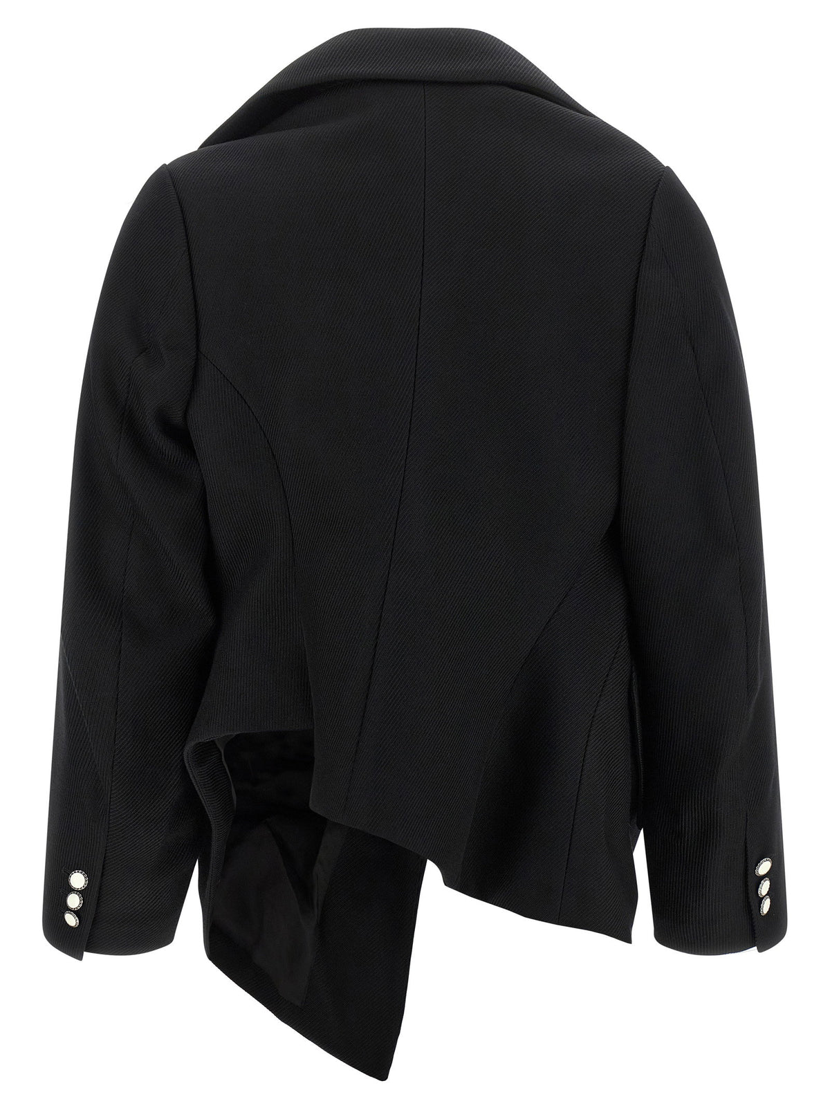 Comme Des Garcons Micro Ribbed Blazer