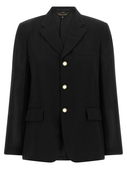 Comme Des Garcons Jewel Buttons Blazer