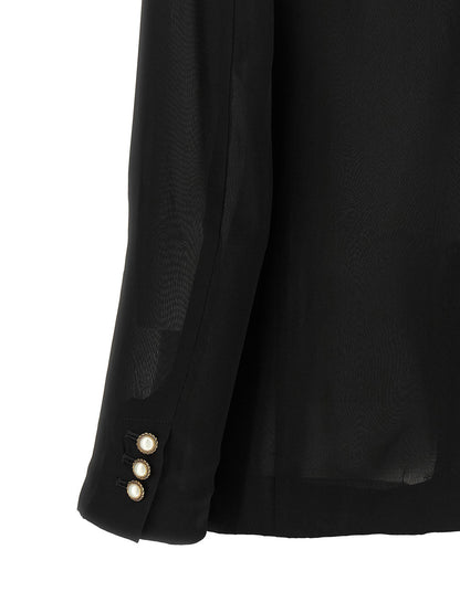 Comme Des Garcons Jewel Buttons Blazer