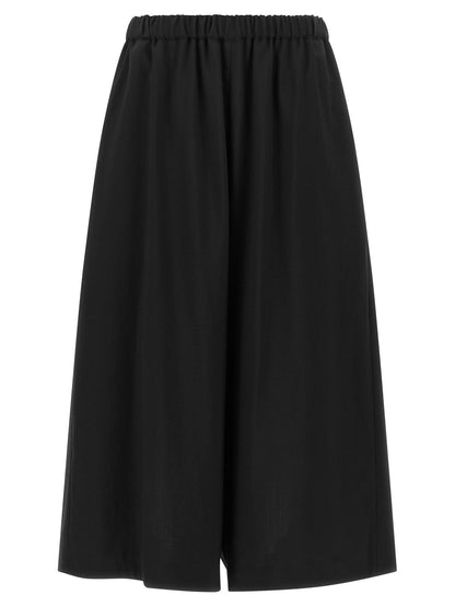 Comme Des Garcons Wool Culotte Pants