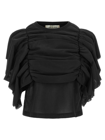 Comme Des Garcons Ruffle Top