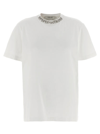 Golden Goose Crystal Crew Neck T-shirt