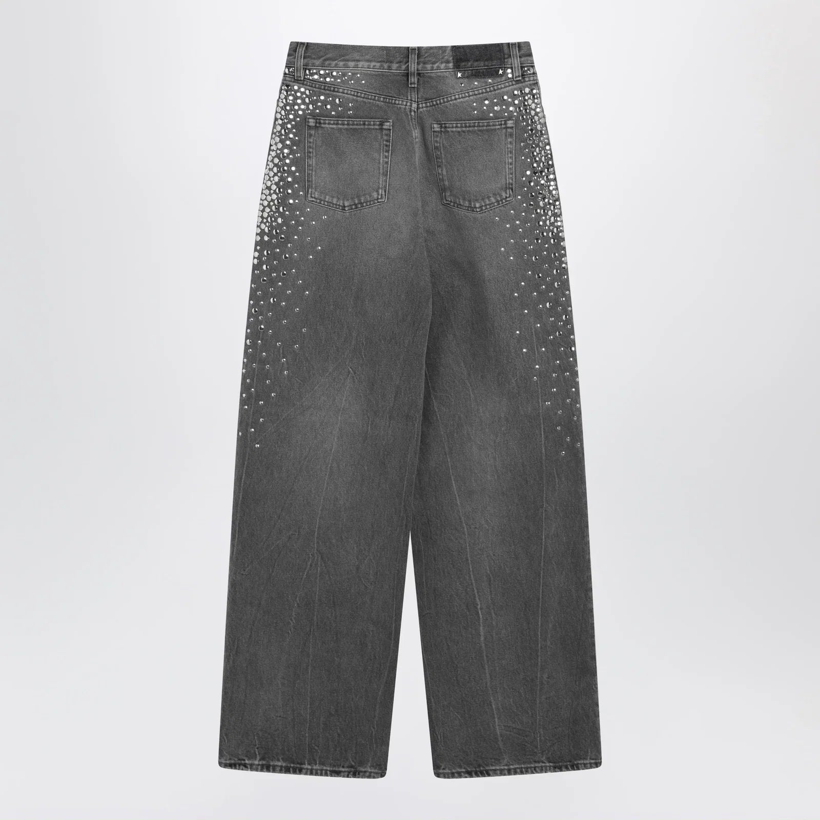 Golden Goose Melody vintage-wash cotton boyfriend jeans, grey