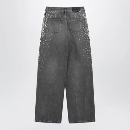 Golden Goose Melody vintage-wash cotton boyfriend jeans, grey