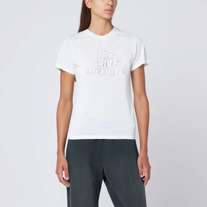 Golden Goose T-shirt The Golden Dreamers bianca