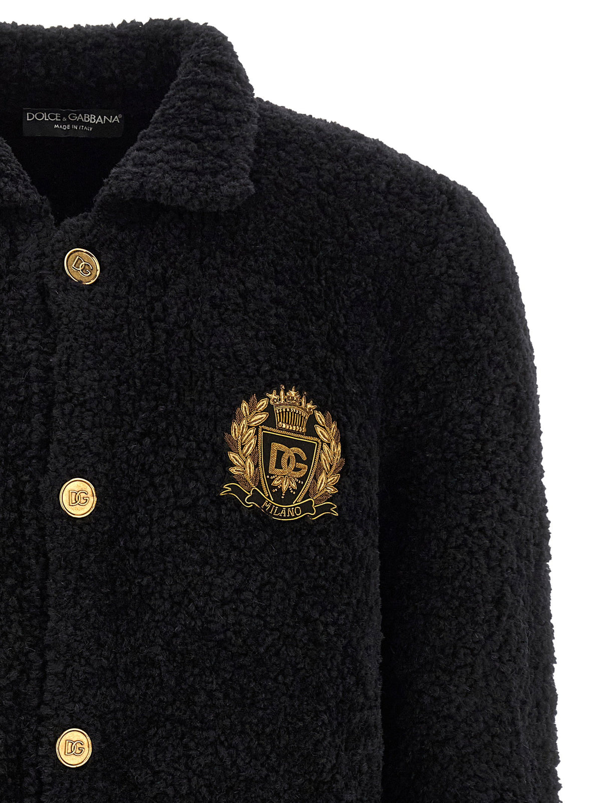 Dolce & Gabbana Heraldic Coat Of Arms Cardigan
