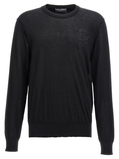 Dolce & Gabbana Logo Embroidery Sweater