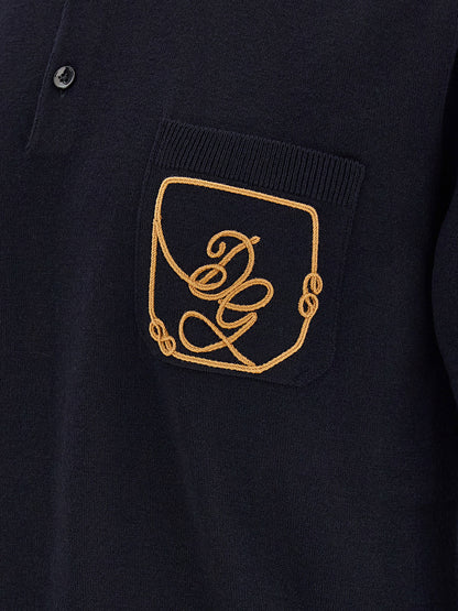 Dolce & Gabbana Logo Embroidery Polo Shirt