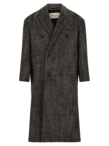 Ami Paris Double-breasted Coat