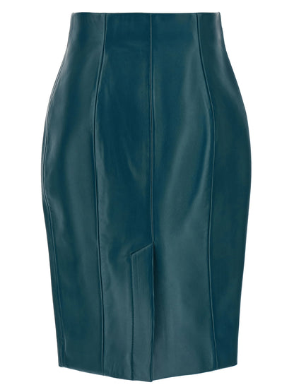 Balmain Xl Zip Skirt