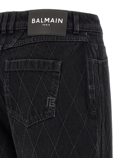 Balmain Diamond-shaped Jeans