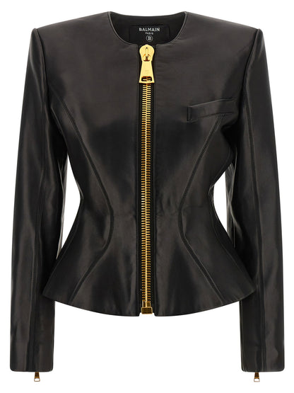 Balmain Leather Jacket
