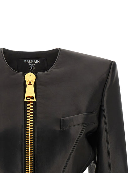 Balmain Leather Jacket