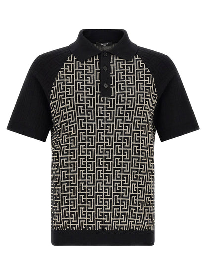 Balmain Pb Monogram Polo