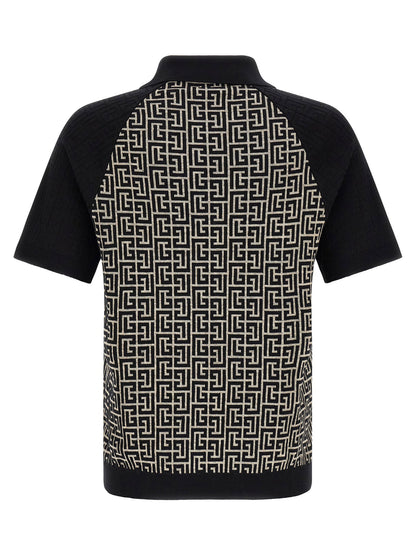 Balmain Pb Monogram Polo