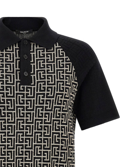 Balmain Pb Monogram Polo