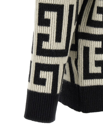 Balmain Monogram Macro Cardigan