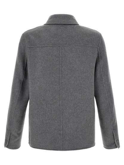 Ami Paris Grey Boule Jacket