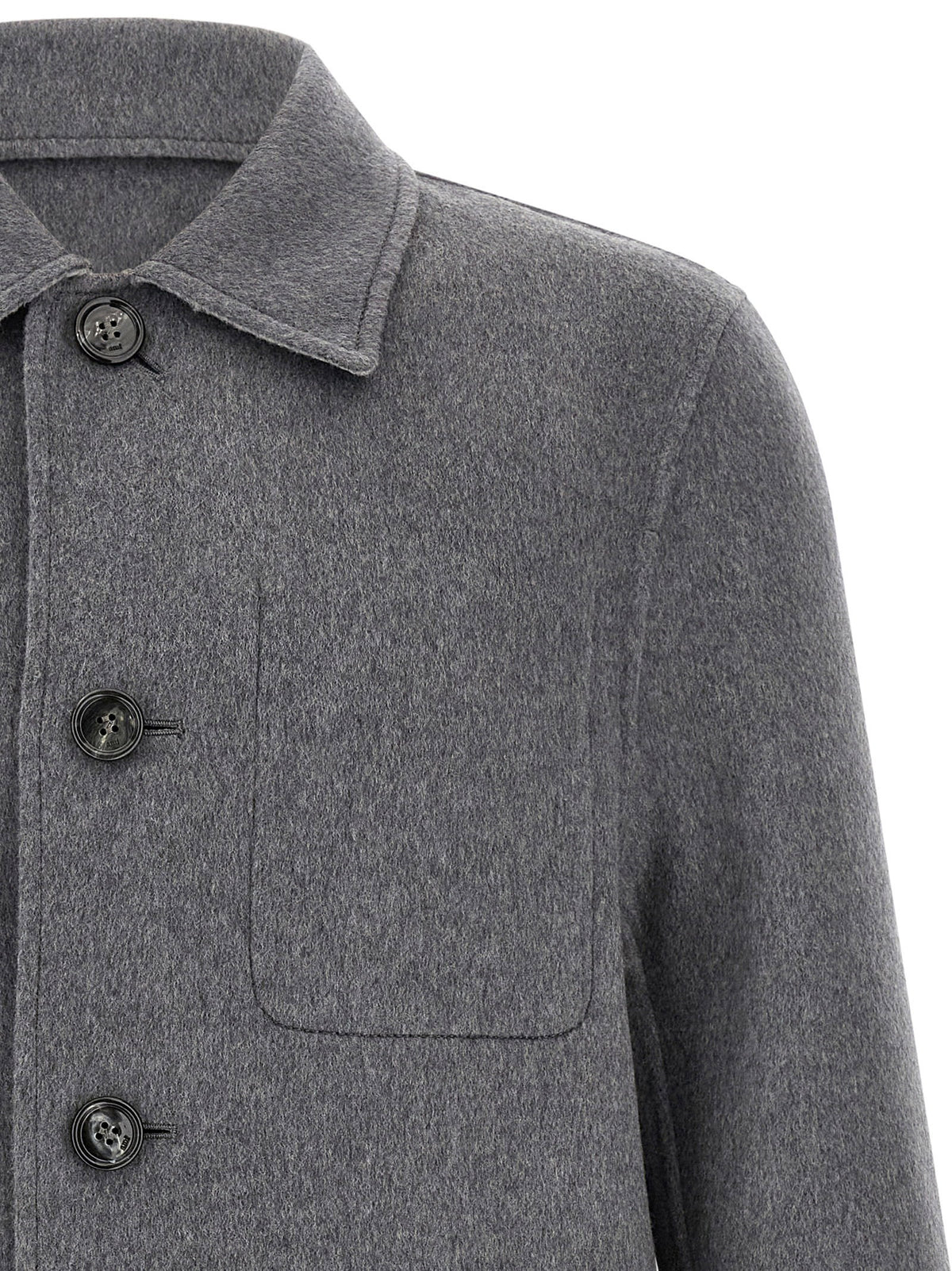 Ami Paris Grey Boule Jacket