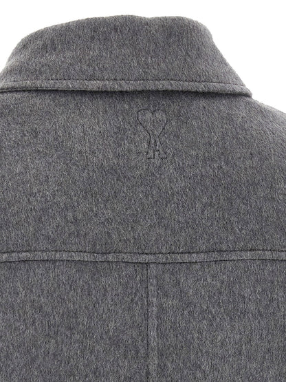 Ami Paris Grey Boule Jacket