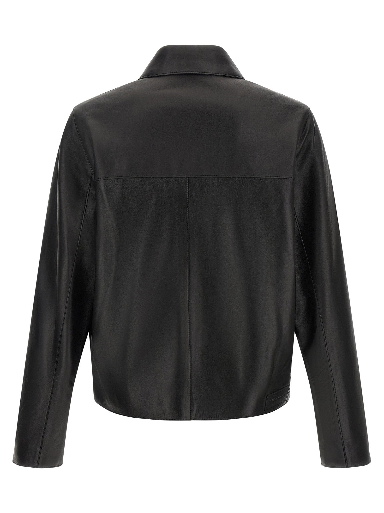 Ami Paris Leather Jacket