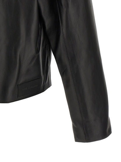 Ami Paris Leather Jacket
