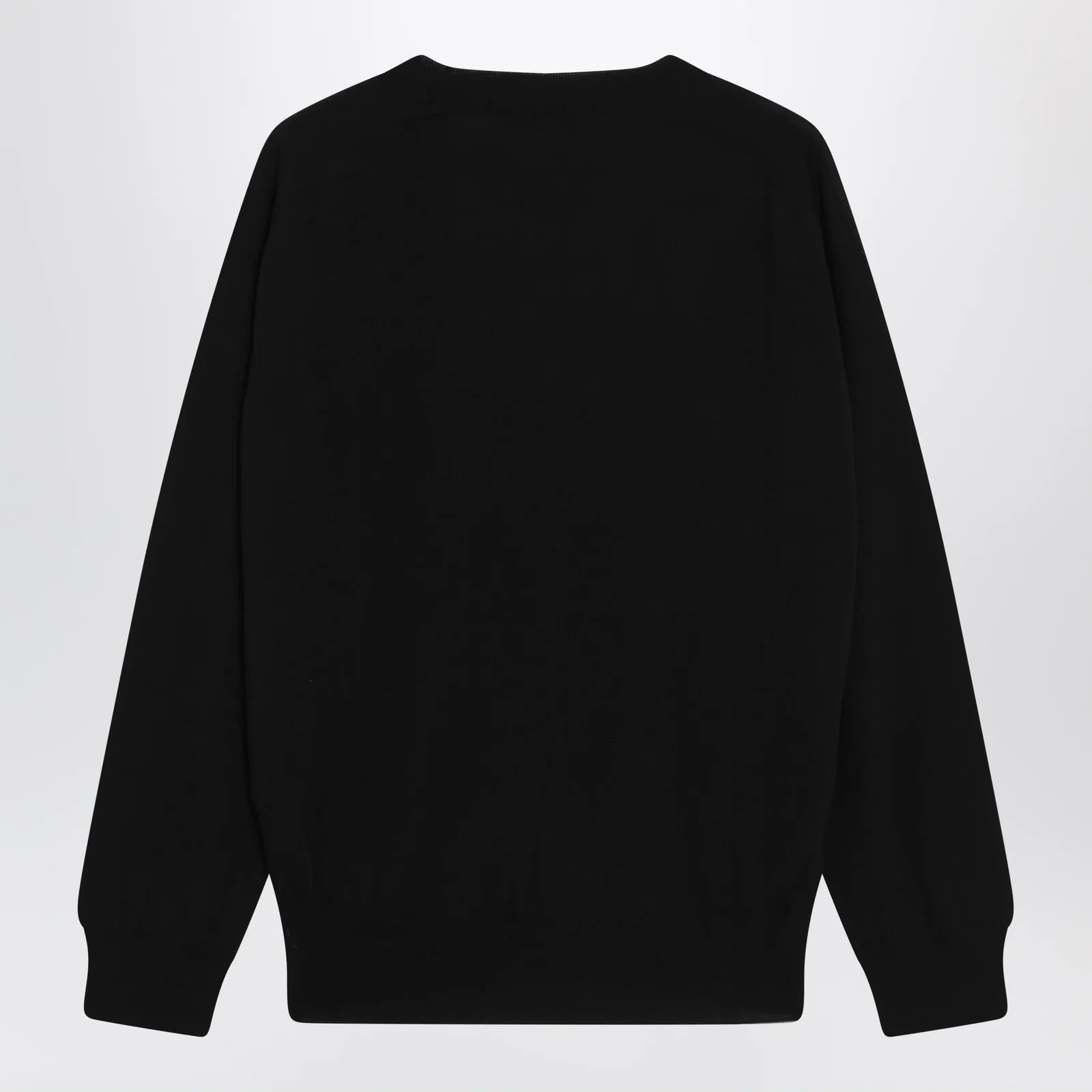 Black Ami de Coeur wool sweater by Ami Paris