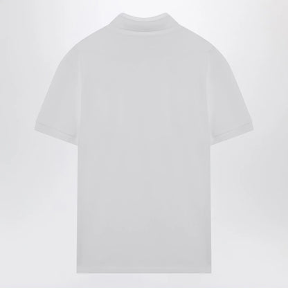 Ami Paris White Ami De Coeur polo shirt