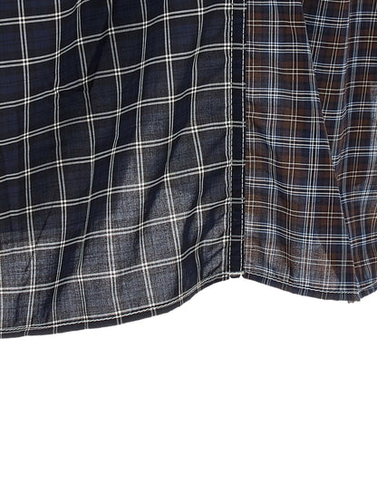Comme Des Garҫons Homme Check Patterned Shirt