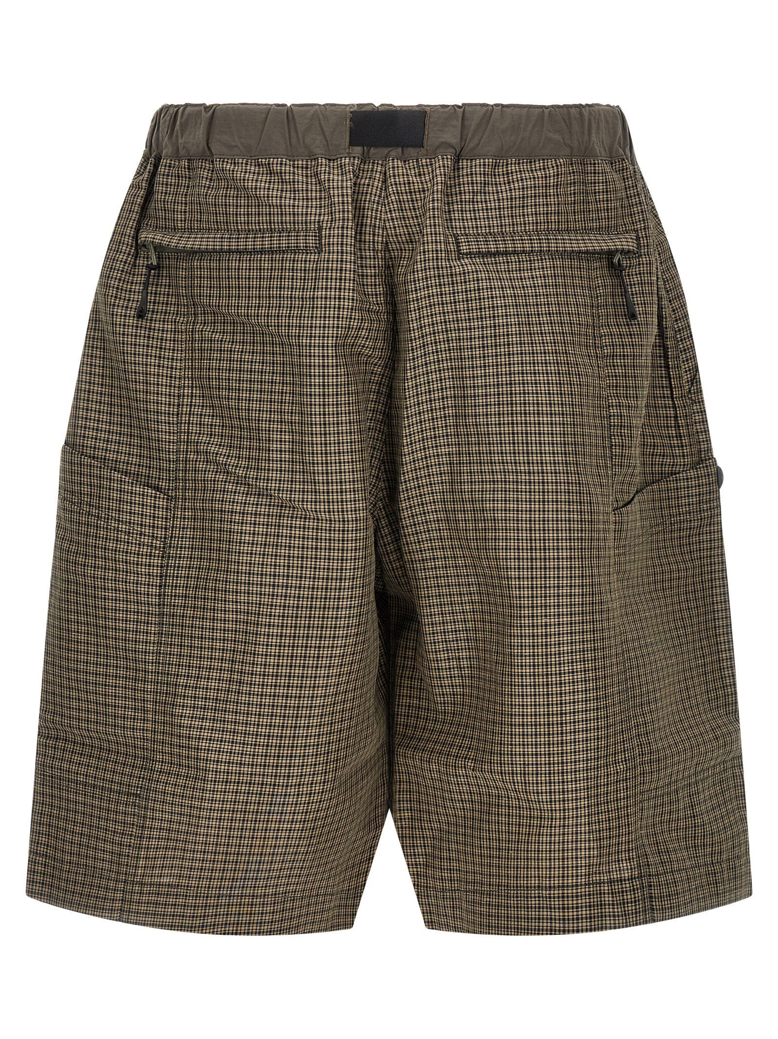 Comme Des Garҫons Homme Vichy Bermuda Shorts