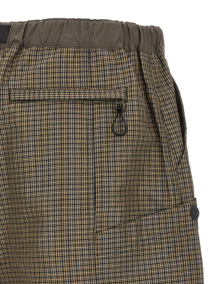 Comme Des Garҫons Homme Vichy Bermuda Shorts