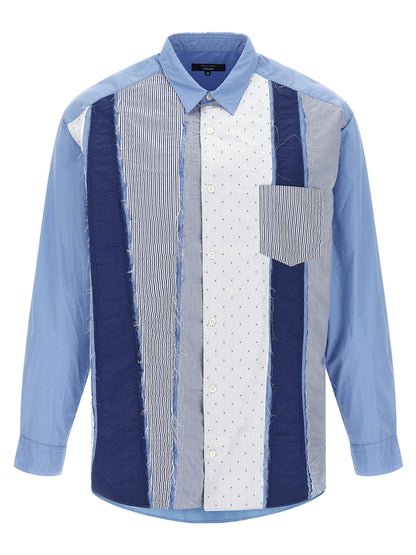 Comme Des Garҫons Homme Patchwork Shirt