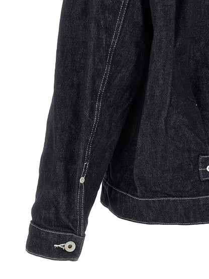 Comme Des Garҫons Homme Pleated Detail Jacket