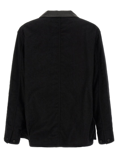 Comme Des Garҫons Homme Wool Cloth Jacket