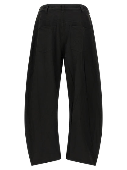 Comme Des Garҫons Homme Curved Leg Pants
