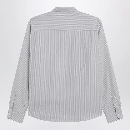 Ami Paris Ami De Coeur striped white shirt