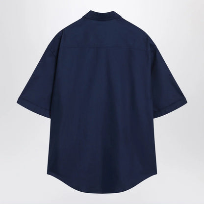 Ami Paris Ink blue boxy Ami De Coeur shirt