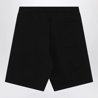 Ami Paris Ami De Coeur black bermuda shorts