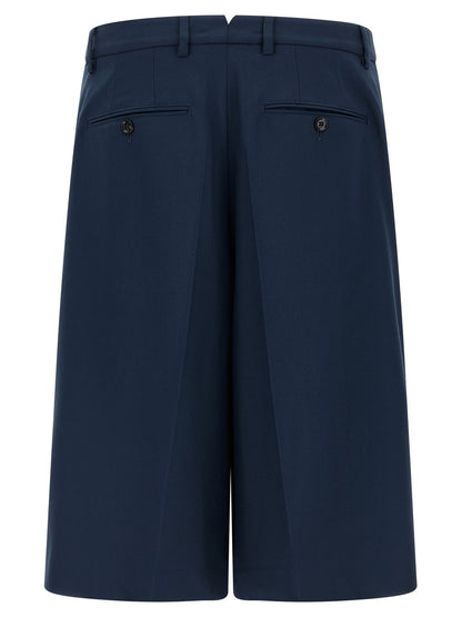 Ami Paris Fresh Wool Bermuda Shorts