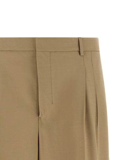 Ami Paris Fresh Wool Bermuda Shorts