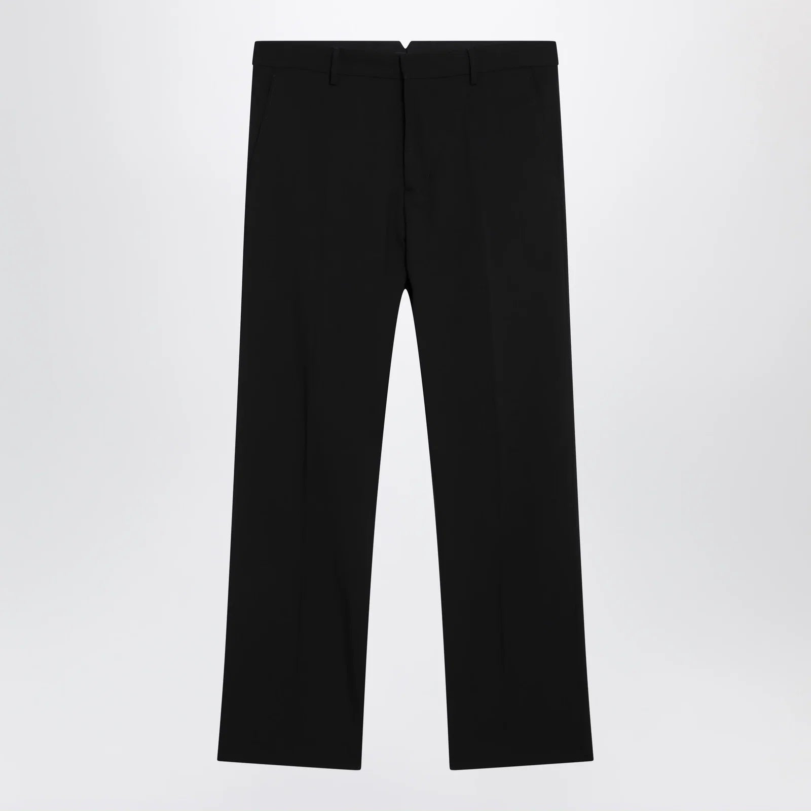 Ami Paris Black trousers in wool gabardine